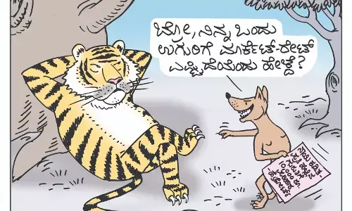 ಛೂ ಬಾಣ | ಪಿ. ಮಹಮ್ಮದ್ ಕಾರ್ಟೂನ್