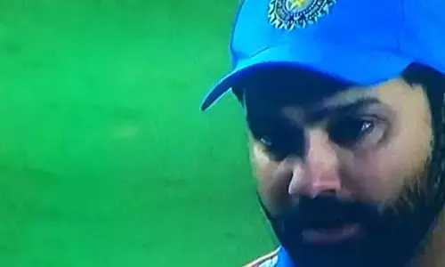ವಿಶ್ವಕಪ್ ಸೋಲಿಗೆ ಕಣ್ಣೀರಿಟ್ಟ ರೋಹಿತ್ ಶರ್ಮಾ