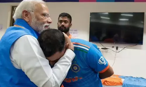 ಮೋದಿ ಅಪ್ಪಿಕೊಂಡ ಚಿತ್ರ ಹಂಚಿಕೊಂಡ ಶಮಿ