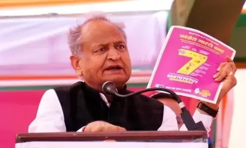 ರಾಜಸ್ಥಾನ: ಚುನಾವಣಾ ಪ್ರಣಾಳಿಕೆಯಲ್ಲಿ ಜಾತಿ ಗಣತಿ ಭರವಸೆ ನೀಡಿದ ಮುಖ್ಯಮಂತ್ರಿ ಅಶೋಕ್ ಗೆಹ್ಲೋಟ್