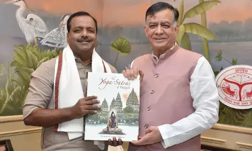 ಉತ್ತರ ಪ್ರದೇಶದ ಸ್ಪೀಕರ್ ಸತೀಶ್ ಮಹಾನ - ಯು.ಟಿ. ಖಾದರ್ ಭೇಟಿ