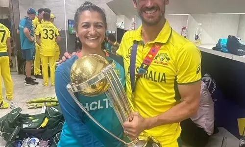 ವಿಶ್ವಕಪ್‌ ಗೆದ್ದ ಆಸ್ಟ್ರೇಲಿಯಾ ಕ್ರಿಕೆಟ್ ತಂಡದ ಮ್ಯಾನೇಜರ್ ಉರ್ಮಿಳಾ ರೊಸಾರಿಯೊ ಕನ್ನಡತಿ