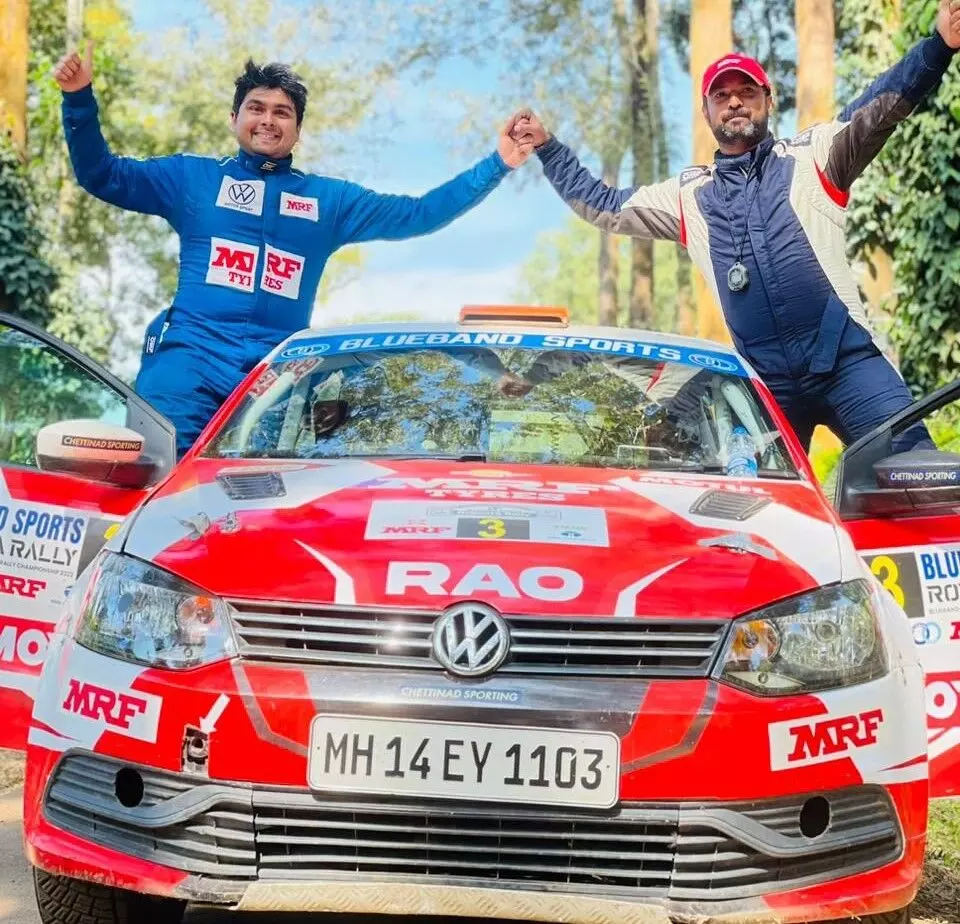 ರಾಷ್ಟ್ರೀಯ ಚಾಂಪಿಯನ್ಶಿಪ್ ರ್ಯಾಲಿ: ಆರೂರು ವಿಕ್ರಂ ರಾವ್ಗೆ ಪ್ರಶಸ್ತಿ ರಾಷ್ಟ್ರೀಯ ಚಾಂಪಿಯನ್ಶಿಪ್ ರ್ಯಾಲಿ: ಆರೂರು ವಿಕ್ರಂ ರಾವ್ಗೆ ಪ್ರಶಸ್ತಿ