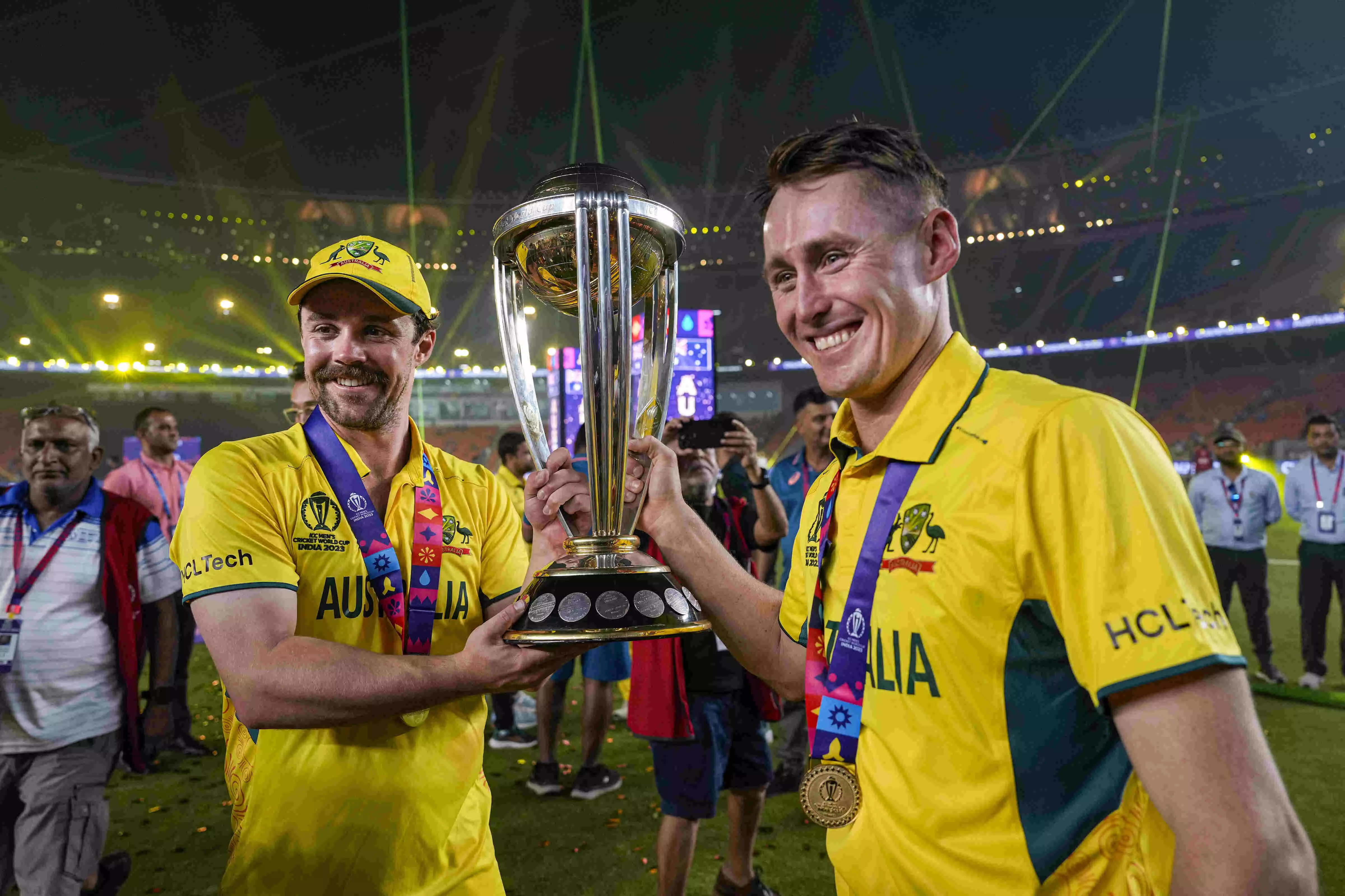 ಸ್ವದೇಶಕ್ಕೆ ವಾಪಸಾದ ವಿಶ್ವಕಪ್ ವಿಜೇತ ಆಸ್ಟ್ರೇಲಿಯ ಕ್ರಿಕೆಟ್ ತಂಡಕ್ಕೆ ಅಬ್ಬರವಿಲ್ಲದ ಸ್ವಾಗತ!