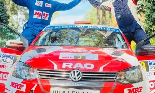 ರಾಷ್ಟ್ರೀಯ ಚಾಂಪಿಯನ್‌ಶಿಪ್ ರ್ಯಾಲಿ: ಆರೂರು ವಿಕ್ರಂ ರಾವ್‌ಗೆ ಪ್ರಶಸ್ತಿ