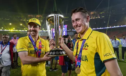 ಸ್ವದೇಶಕ್ಕೆ ವಾಪಸಾದ ವಿಶ್ವಕಪ್ ವಿಜೇತ ಆಸ್ಟ್ರೇಲಿಯ ಕ್ರಿಕೆಟ್ ತಂಡಕ್ಕೆ ಅಬ್ಬರವಿಲ್ಲದ ಸ್ವಾಗತ!