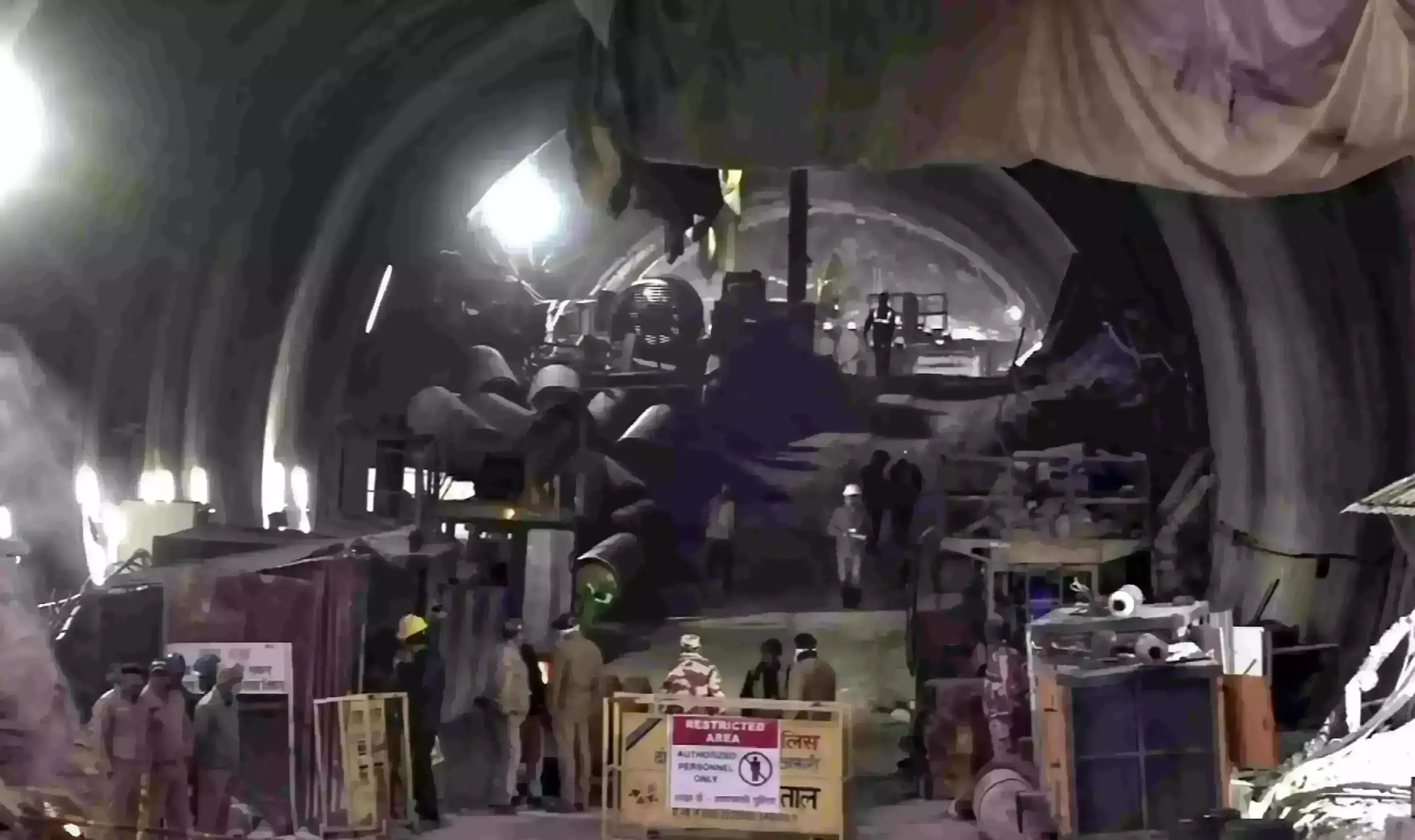 ಉತ್ತರಾಖಂಡ ಸುರಂಗ ಕುಸಿತ: ಅಂತಿಮ ಹಂತಕ್ಕೆ ರಕ್ಷಣಾ ಕಾರ್ಯಾಚರಣೆ