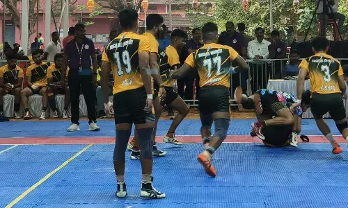 ಅಖಿಲ ಭಾರತ ಅಂತರ ವಿವಿ ಪುರುಷರ ಕಬಡ್ಡಿ: ಕ್ವಾರ್ಟರ್ ಫೈನಲ್‌ಗೆ ಲಗ್ಗೆ ಇಟ್ಟ ಮಂಗಳೂರು ವಿವಿ