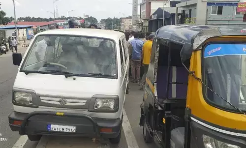 ಶಿವಮೊಗ್ಗ| ಸರಣಿ ಅಪಘಾತ; ವಾಹನಗಳು ಜಕಂ