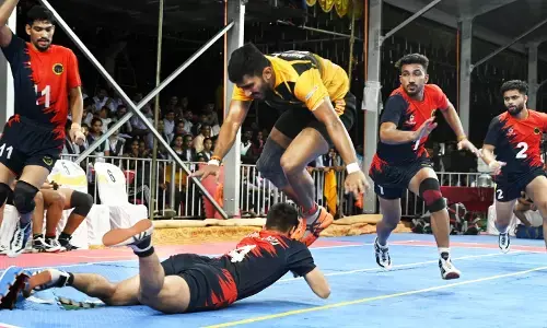 ಅಖಿಲ ಭಾರತ ಅಂತರ ವಿವಿ ಪುರುಷರ ಕಬಡ್ಡಿ: ಸೆ.ಫೈನಲ್‌ಗೇರಿದ ಮಂಗಳೂರು, ಎಂಡಿ ವಿವಿ ರೋಹ್ಟಕ್