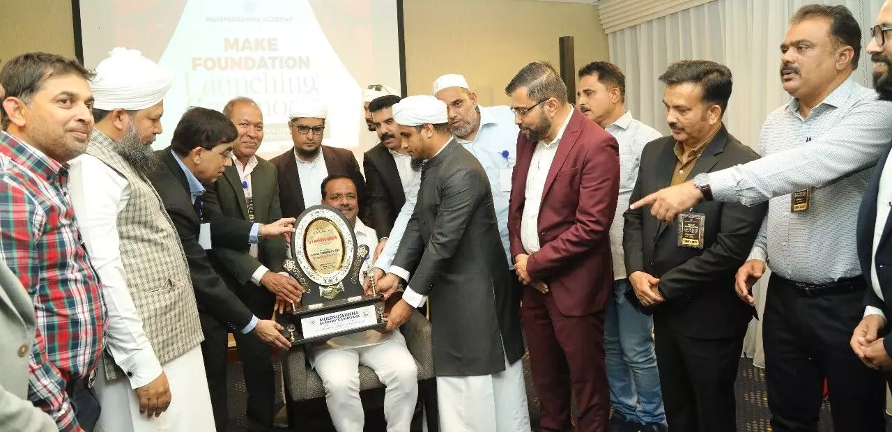 ದುಬೈಯಲ್ಲಿ ಮೇಕ್ ಫೌಂಡೇಶನ್ ಉದ್ಘಾಟನೆ, ವಿಧಾನಸಭಾಧ್ಯಕ್ಷ ಯುಟಿ ಖಾದರ್‌ ರಿಗೆ ಸನ್ಮಾನ