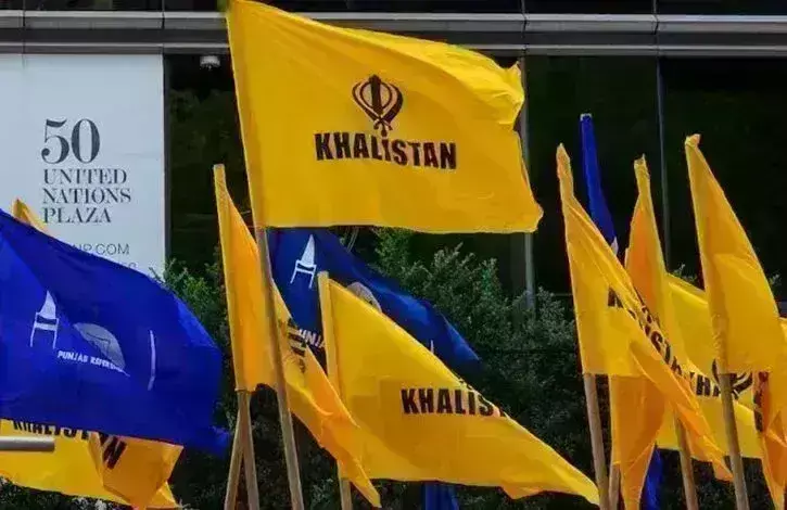 ಕೆನಡಾ: ದೇವಸ್ಥಾನದ ಎದುರು ಖಾಲಿಸ್ತಾನ್ ಬೆಂಬಲಿಗರ ಪ್ರತಿಭಟನೆ