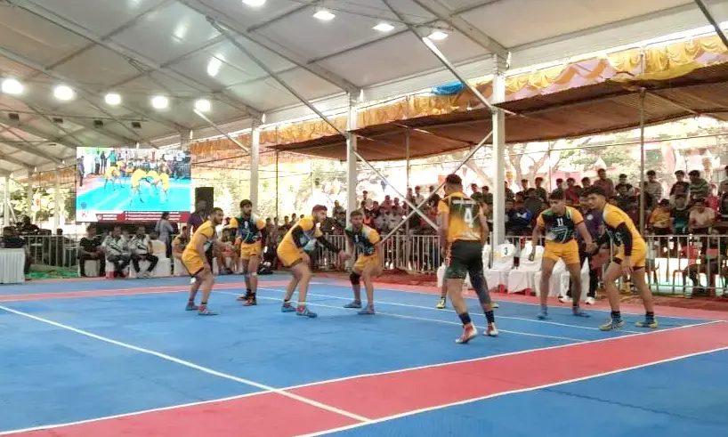 ಅಖಿಲ ಭಾರತ ಅಂತರ ವಿವಿ ಪುರುಷರ ಕಬಡ್ಡಿ ಟೂರ್ನಿ: ಫೈನಲ್ ಗೇರಿದ ಮಂಗಳೂರು ವಿವಿ, ಚೆನ್ನೈನ ವೆಲ್ಸ್ ವಿವಿ