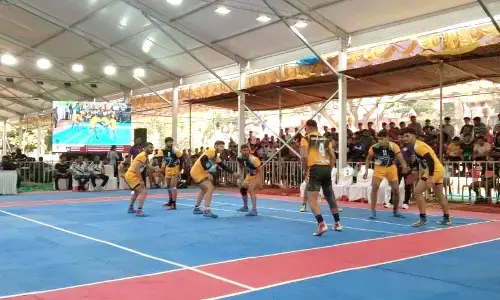 ಅಖಿಲ ಭಾರತ ಅಂತರ ವಿವಿ ಪುರುಷರ ಕಬಡ್ಡಿ ಟೂರ್ನಿ: ಫೈನಲ್ ಗೇರಿದ ಮಂಗಳೂರು ವಿವಿ, ಚೆನ್ನೈನ ವೆಲ್ಸ್ ವಿವಿ