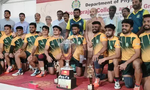 ಅಖಿಲ ಭಾರತ ಅಂತರ ವಿವಿ ಪುರುಷರ ಕಬಡ್ಡಿ ಟೂರ್ನಿ: ಮೊದಲ ಬಾರಿ ಚಾಂಪಿಯನ್ ಪಟ್ಟವೇರಿದ ಮಂಗಳೂರು ವಿವಿ