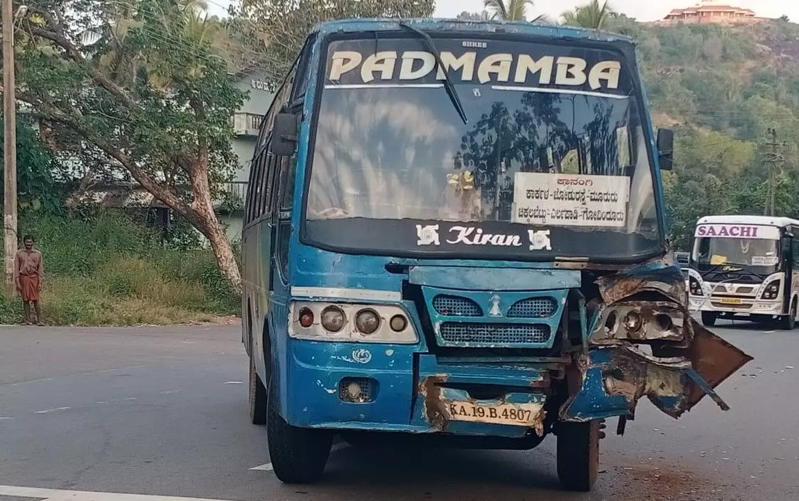 ಕಾರ್ಕಳ :  ಬಸ್ - ಬೈಕ್ ನಡುವೆ ಅಪಘಾತ; ಓರ್ವ ಸ್ಥಳದಲ್ಲೇ ಮೃತ್ಯು