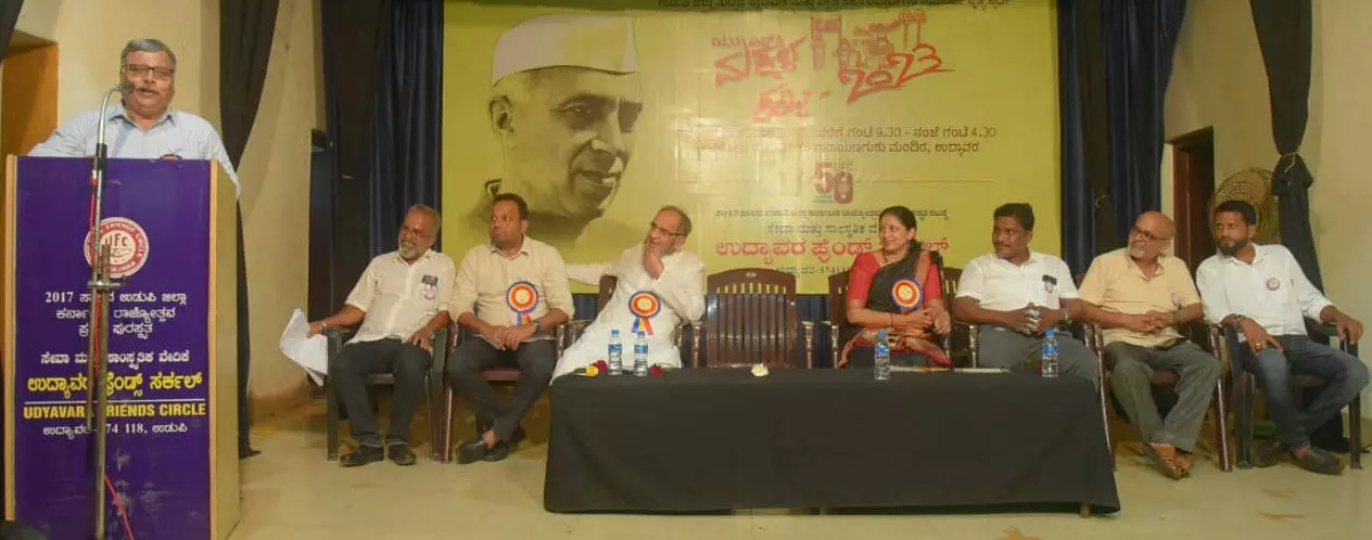 ಮಕ್ಕಳಲ್ಲಿರುವ ಸೃಜನಶೀಲತೆಯನ್ನು ಗುರುತಿಸಿ ಪ್ರೋತ್ಸಾಹಿಸಿ: ಮಂಗಳೂರು ವಿವಿ ವಿಸಿ ಪ್ರೊ.ಅಮೀನ್ ಮಕ್ಕಳಲ್ಲಿರುವ ಸೃಜನಶೀಲತೆಯನ್ನು ಗುರುತಿಸಿ ಪ್ರೋತ್ಸಾಹಿಸಿ: ಮಂಗಳೂರು ವಿವಿ ವಿಸಿ ಪ್ರೊ.ಅಮೀನ್