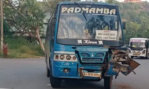 ಕಾರ್ಕಳ :  ಬಸ್ - ಬೈಕ್ ನಡುವೆ ಅಪಘಾತ; ಓರ್ವ ಸ್ಥಳದಲ್ಲೇ ಮೃತ್ಯು