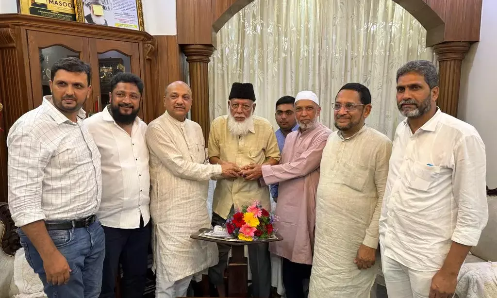 ಮುಹಮ್ಮದ್ ಮಸೂದ್‌ರ ಮನೆಗೆ ಭೇಟಿ