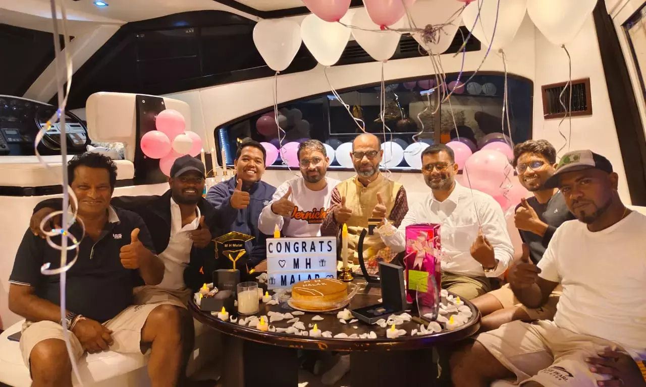 ಎಂ.ಎಚ್.ಮಲಾರ್‌ಗೆ ಅಬುದಾಭಿಯಲ್ಲಿ ಸನ್ಮಾನ