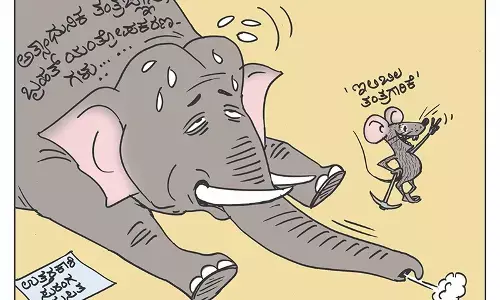 ಛೂ ಬಾಣ | ಪಿ. ಮಹಮ್ಮದ್ ಕಾರ್ಟೂನ್