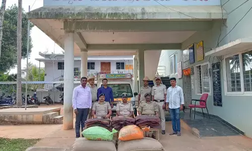 ಶಿವಮೊಗ್ಗ| ಒಣಗಲು ಹಾಕಿದ್ದ ಅಡಿಕೆ ಕಳ್ಳತನ; ಆರೋಪಿಗಳನ್ನು ಬಂಧಿಸಿದ ಪೊಲೀಸರು