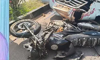 ಬ್ರಹ್ಮಾವರ: ಬಸ್ ಢಿಕ್ಕಿ; ಬೈಕ್ ಸವಾರ ಮೃತ್ಯು