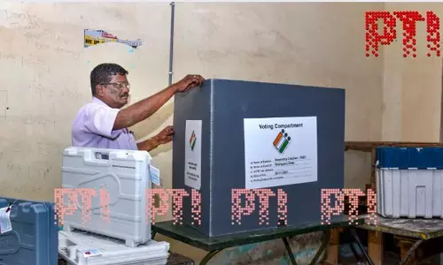 ತೆಲಂಗಾಣ ವಿಧಾನಸಭಾ ಚುನಾವಣೆ: ಬಿರುಸಿನ ಮತದಾನ