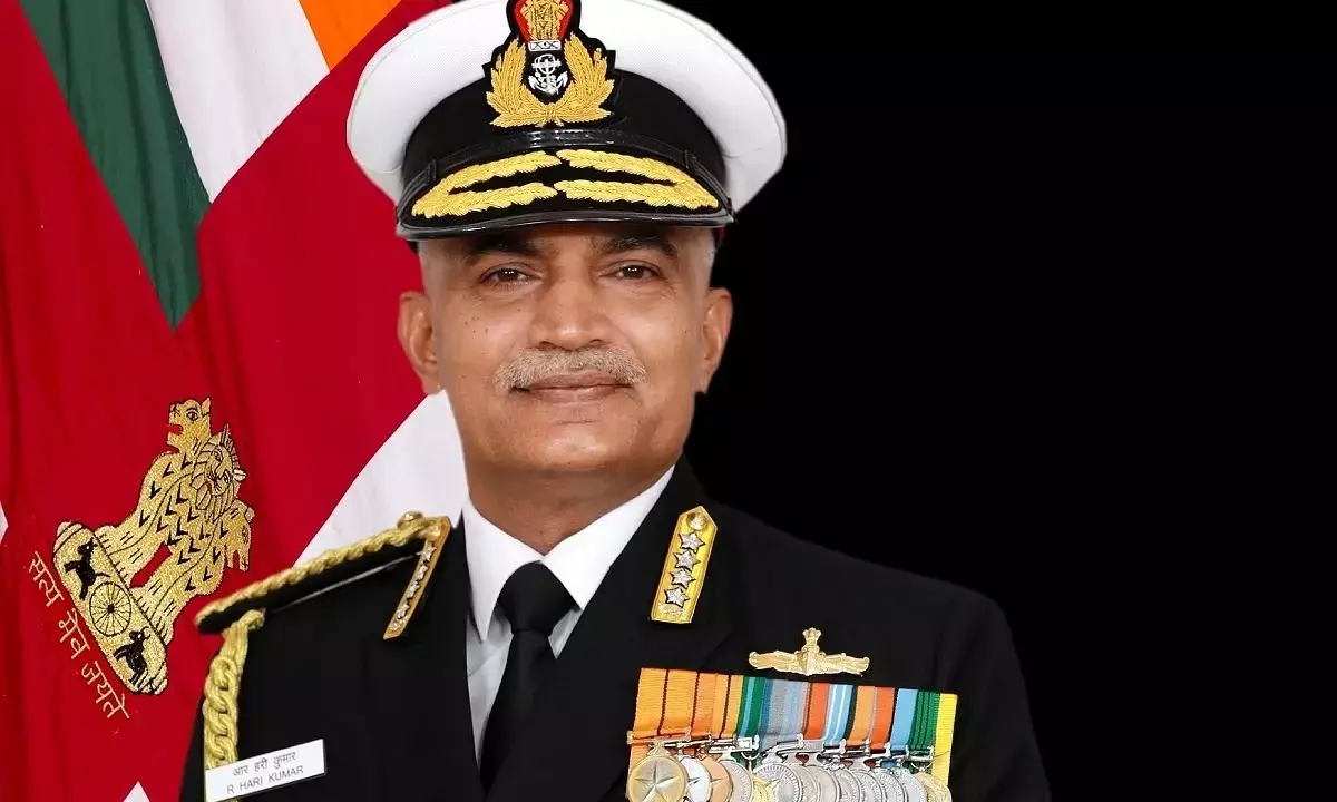 ಖತರ್ ನಲ್ಲಿ ಮರಣದಂಡನೆ ಎದುರಿಸುತ್ತಿರುವ ಭಾರತೀಯರನ್ನು ಸ್ವದೇಶಕ್ಕೆ ಕರೆತರಲು ಕೇಂದ್ರದಿಂದ ಸಕಲ ಪ್ರಯತ್ನ ; ನೌಕಾಪಡೆ ವರಿಷ್ಠ ಹರಿಕುಮಾರ್