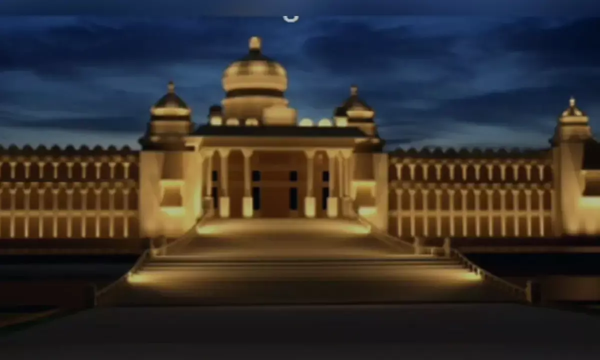 ಬೆಳಗಾವಿ ಸುವರ್ಣಸೌಧಕ್ಕೆ ವರ್ಷಪೂರ್ತಿ ಬೆಳಕಿನ ಅಲಂಕಾರ