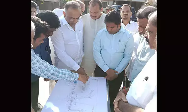 ಮಂಗಳೂರು: ಉಸ್ತುವಾರಿ ಸಚಿವರಿಂದ ಸಾರ್ಟ್ ಸಿಟಿ ಕಾಮಗಾರಿಗಳ ಪರಿಶೀಲನೆ