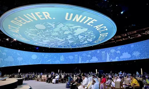 ಮಿಲಿಟರಿ ವೆಚ್ಚವನ್ನು ಹವಾಮಾನ ನಿಧಿಗೆ ವಿನಿಯೋಗಿಸಿ : ಸಿಒಪಿ28 ಶೃಂಗಸಭೆಗೆ ಕಾರ್ಯಕರ್ತರ ಆಗ್ರಹ