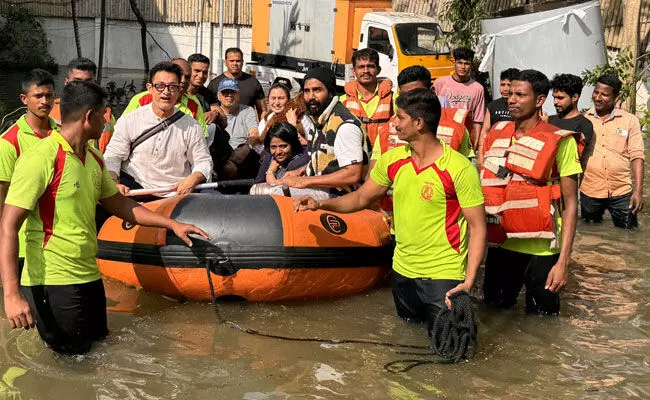 ಚೆನ್ನೈ ಪ್ರವಾಹ: ತಮಿಳು ನಟ ವಿಷ್ಣು ವಿಶಾಲ್‌ ಮನೆಯಲ್ಲಿ ಸಿಲುಕಿದ್ದ ಆಮಿರ್‌ ಖಾನ್‌ ರಕ್ಷಣೆ