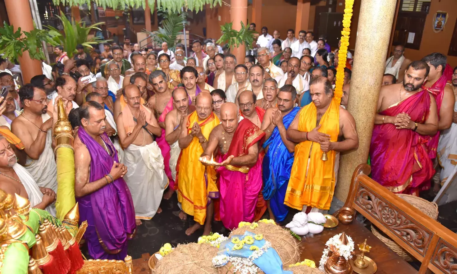 ಪುತ್ತಿಗೆ ಪರ್ಯಾಯಕ್ಕೆ ಪೂರ್ವಭಾವಿ ಧಾನ್ಯ ಮುಹೂರ್ತ