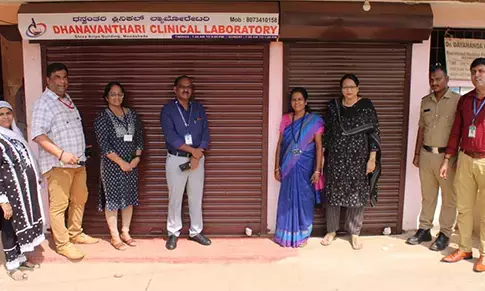 ಮಂಗಳೂರು: ಅನಧಿಕೃತ ಕ್ಲಿನಿಕ್, ಲ್ಯಾಬ್‌ಗಳ ಮೇಲೆ ಆರೋಗ್ಯ ಇಲಾಖೆ ದಾಳಿ