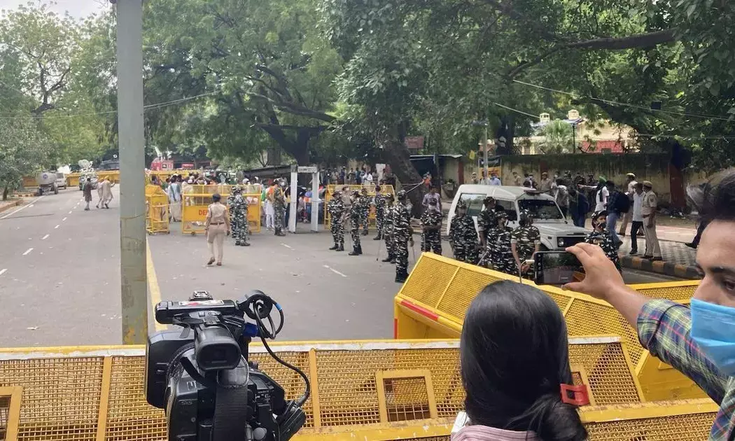 ಮಾನವಹಕ್ಕು ದಿನದಂದೇ ಪ್ರತಿಭಟನೆಗೆ ದಿಲ್ಲಿ ಪೊಲೀಸರಿಂದ ಅನುಮತಿ ನಿರಾಕರಣೆ