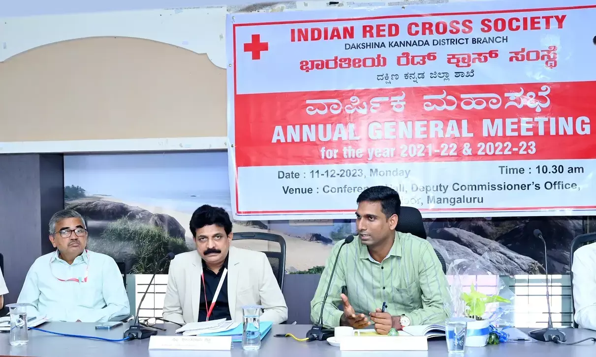 ಆರೋಗ್ಯಕರ ಸಮಾಜ ನಿರ್ಮಾಣ ರೆಡ್‌ಕ್ರಾಸ್ ಗುರಿ: ಡಾ.ಆನಂದ