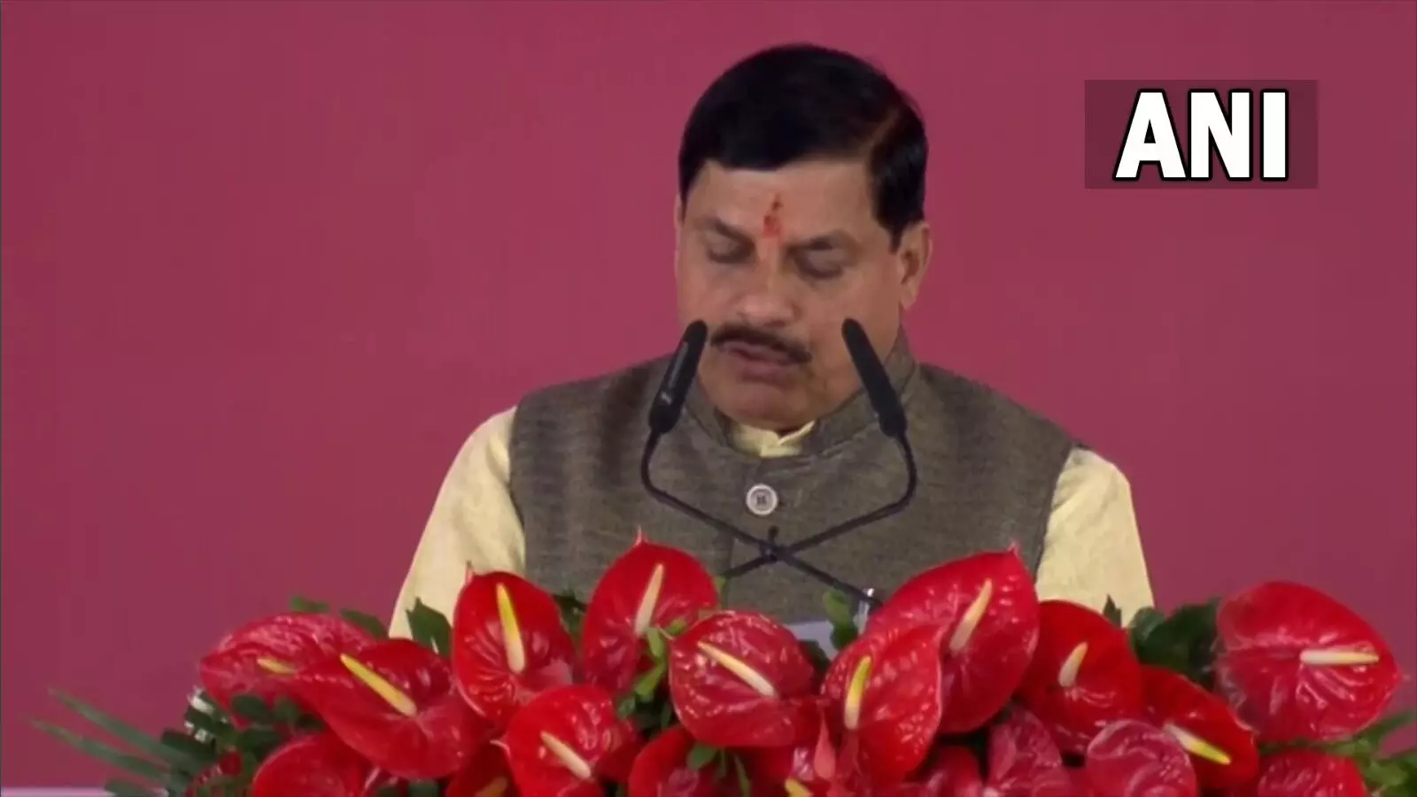 ಮಧ್ಯಪ್ರದೇಶ ಮುಖ್ಯಮಂತ್ರಿಯಾಗಿ ಮೋಹನ್ ಯಾದವ್ ಪ್ರಮಾಣ ವಚನ ಸ್ವೀಕಾರ