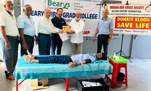 ಕೋಡಿ ಬ್ಯಾರಿಸ್ ಕಾಲೇಜಿನಲ್ಲಿ ರಕ್ತದಾನ ಶಿಬಿರ