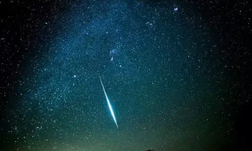 ಉಡುಪಿ: ರಾತ್ರಿಯ ಶುಭ್ರಾಕಾಶದಲ್ಲಿ ಉಲ್ಕೆಗಳ ವರ್ಷಧಾರೆ