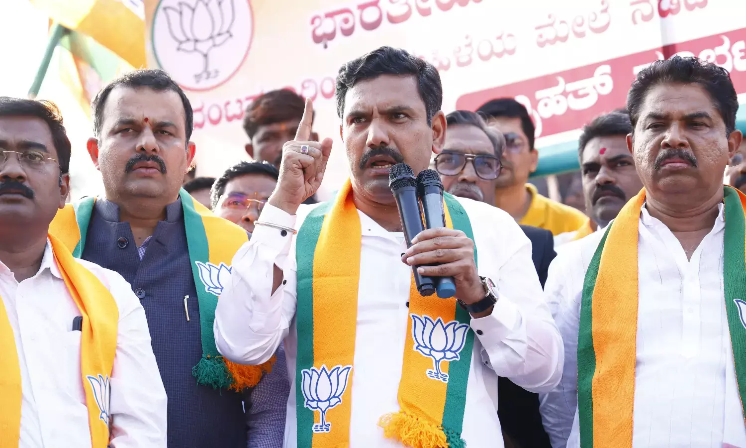 ಹೆಣ್ಣು ಮಕ್ಕಳ ಕುರಿತು ಮೊಸಳೆ ಕಣ್ಣೀರು ಹಾಕುವ ಭಂಡ ಸರಕಾರ: ಬಿಜೆಪಿ ರಾಜ್ಯಾಧ್ಯಕ್ಷ ವಿಜಯೇಂದ್ರ