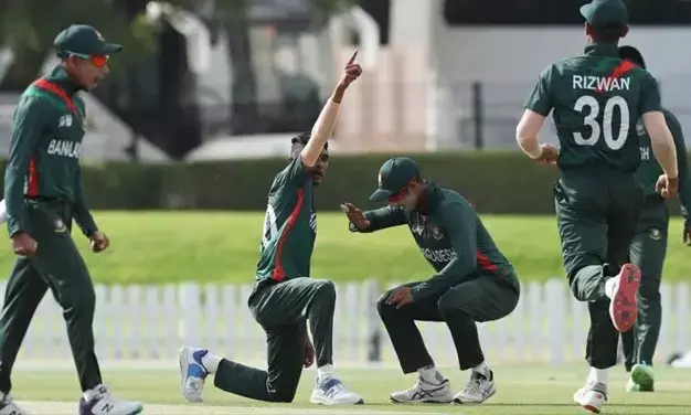 ಅಂಡರ್-19 ಏಶ್ಯಕಪ್: ಭಾರತವನ್ನು ಮಣಿಸಿ ಫೈನಲ್ ಗೆ ಲಗ್ಗೆ ಇಟ್ಟ ಬಾಂಗ್ಲಾದೇಶ