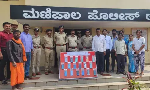 ಮಣಿಪಾಲ: ಕಳವಾದ 18 ಮೊಬೈಲ್ ಸಿಇಐಆರ್ ಪೋರ್ಟಲ್‌ ಮೂಲಕ ವಶಕ್ಕೆ; ಓರ್ವನ ಬಂಧನ