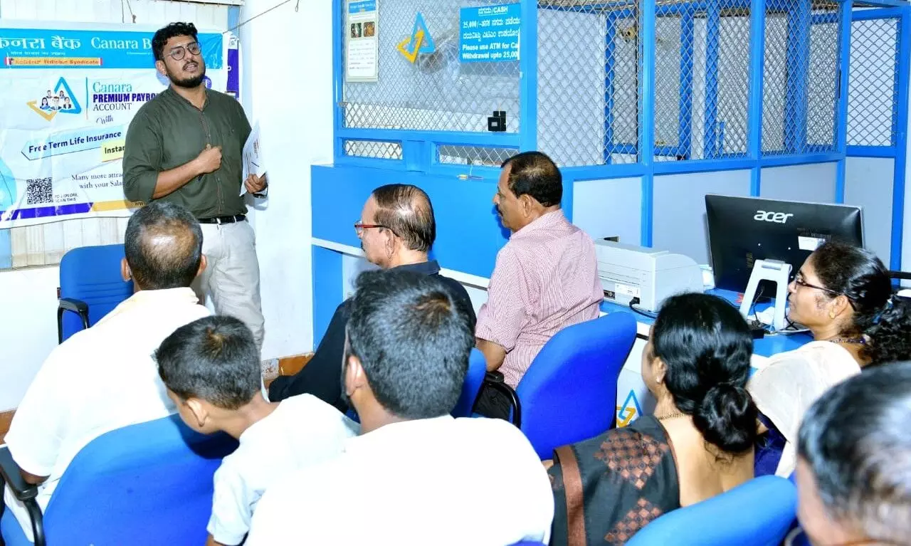 ಸಚ್ಚೇರಿಪೇಟೆ: ಕೆನರಾ ಬ್ಯಾಂಕ್ - ಗ್ರಾಹಕರ ಸಭೆ ಸಚ್ಚೇರಿಪೇಟೆ: ಕೆನರಾ ಬ್ಯಾಂಕ್ - ಗ್ರಾಹಕರ ಸಭೆ