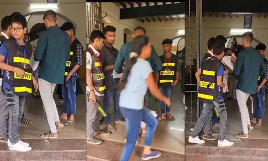 ಮಂಗಳೂರು: ಕೆ.ಪಿ.ಎಸ್‌.ಸಿ ಪರೀಕ್ಷಾ ಕೇಂದ್ರದಲ್ಲಿ ಅಭ್ಯರ್ಥಿಗಳ ತಪಾಸಣೆಗೆ ವಿದ್ಯಾರ್ಥಿಗಳ ಬಳಕೆ!