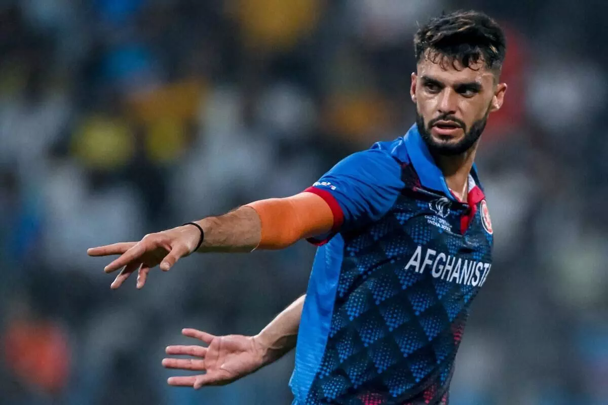 ಆಟಗಾರರ ಒಪ್ಪಂದ ನಿಯಮ ಉಲ್ಲಂಘನೆ ; ಇಂಟರ್ನ್ಯಾಶನಲ್ ಲೀಗ್ ಟಿ-20ಯಿಂದ ನವೀನ್ವುಲ್ ಹಕ್ 20 ತಿಂಗಳು ನಿಷೇಧ ಆಟಗಾರರ ಒಪ್ಪಂದ ನಿಯಮ ಉಲ್ಲಂಘನೆ ; ಇಂಟರ್ನ್ಯಾಶನಲ್ ಲೀಗ್ ಟಿ-20ಯಿಂದ ನವೀನ್ವುಲ್ ಹಕ್ 20 ತಿಂಗಳು ನಿಷೇಧ