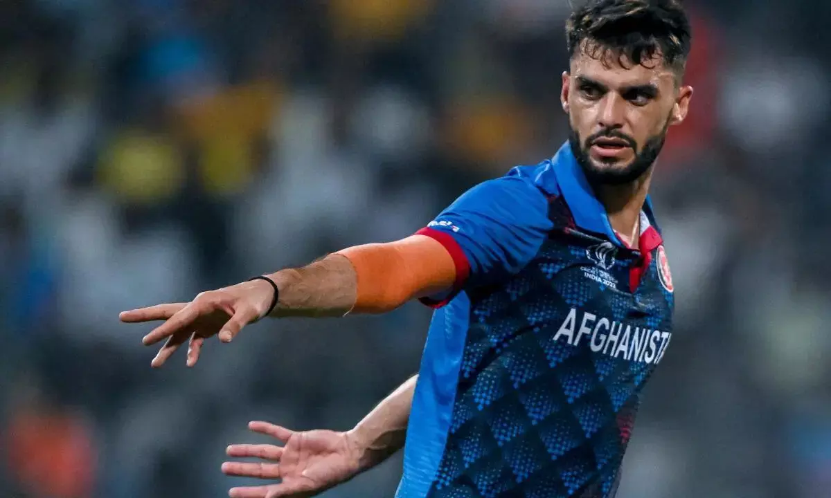 ಆಟಗಾರರ ಒಪ್ಪಂದ ನಿಯಮ ಉಲ್ಲಂಘನೆ ; ಇಂಟರ್‌ನ್ಯಾಶನಲ್ ಲೀಗ್ ಟಿ-20ಯಿಂದ ನವೀನ್‌ವುಲ್ ಹಕ್ 20 ತಿಂಗಳು ನಿಷೇಧ