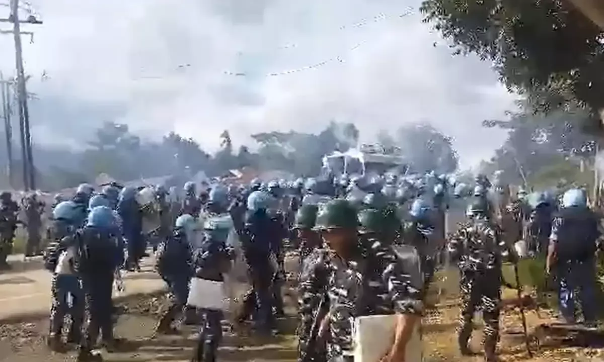 ಮಣಿಪುರದಲ್ಲಿ ಮತ್ತೆ ಘರ್ಷಣೆ: ಕರ್ಫ್ಯೂ ಜಾರಿ