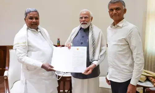 ಪ್ರಧಾನಿ ಮೋದಿ ಭೇಟಿಯಾದ ಮುಖ್ಯಮಂತ್ರಿ ಸಿದ್ದರಾಮಯ್ಯ