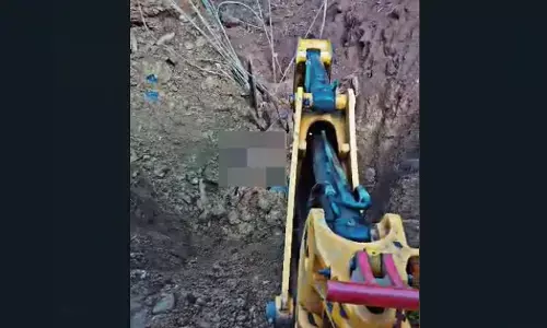 ಚಿಕ್ಕಮಗಳೂರು: ರಸ್ತೆ ಕಾಮಗಾರಿ ವೇಳೆ ಮಣ್ಣು ಕುಸಿದು ಓರ್ವ ಮೃತ್ಯು